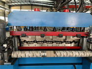 High Speed Tile Roll Forming Machine 10T Hydraulic Decoiler With Gear Box Drive